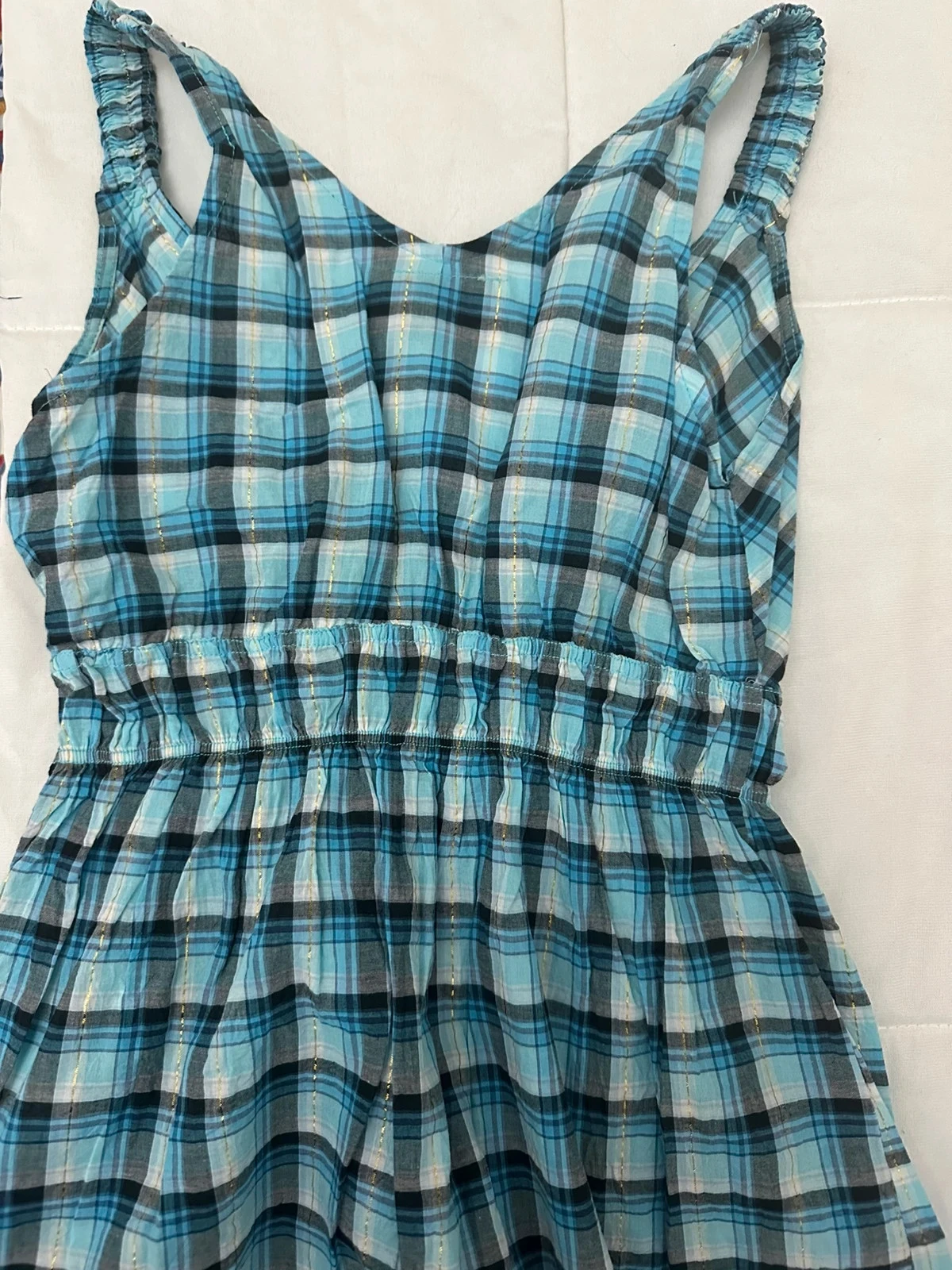 Amichi checkered suspender top – photo 7